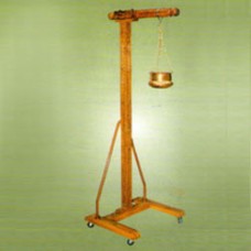  STAND for SHIRODHARA (Wooden, with Copper Pot)